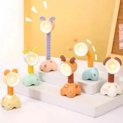 Mini-Magnet-Schreibtischlampe – einziehbares Haustier-Design
