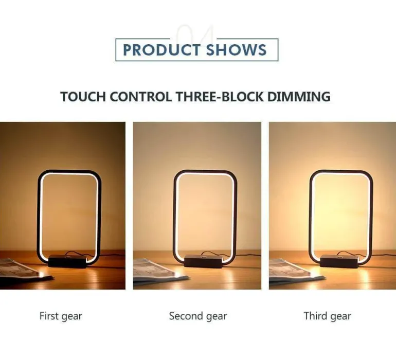 Minimalist LED Table Lamp - Eye-Friendly Home Lighting