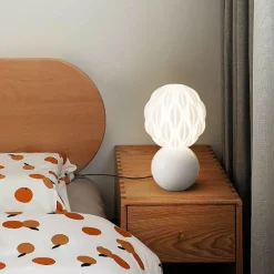 Minimalistische Keramik-Tischlampe – Moderne Beleuchtungsvorrichtung für Zuhause