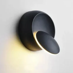 Minimalistische Orb-Wandlampe – Moderne zeitgenössische Leuchte
