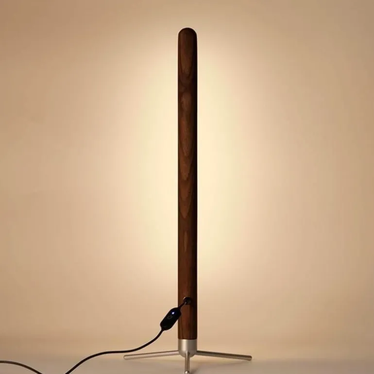 Minimalistische Schreibtischlampe aus Holz – Nordic Sky Design