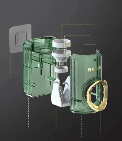 Minimalistischer Zahnpastaquetscher – Schlankes, effizientes Design