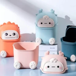 Mini-Mülleimer - Lazy Penguin Bürodekor