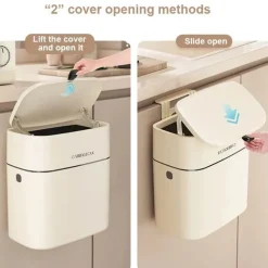 Mini-Mülleimer zum Aufhängen – platzsparender Home-Organizer