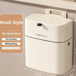 Mini-Mülleimer zum Aufhängen – platzsparender Home-Organizer