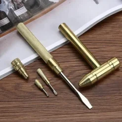 Mini-Multifunktionsschraubendreher-Set – Abnehmbares Werkzeug aus Legierung