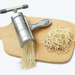 Mini-Nudelmaschine aus Edelstahl – Manuelle Nudelmaschine
