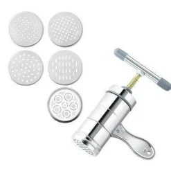 Mini-Nudelmaschine aus Edelstahl – Manuelle Nudelmaschine