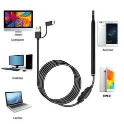 Mini-Ohrreinigungskamera – visuelles Werkzeug zur Ohrenschmalzentfernung