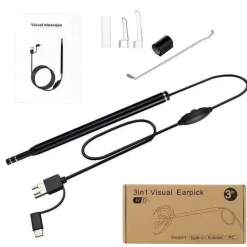 Mini-Ohrreinigungskamera – visuelles Werkzeug zur Ohrenschmalzentfernung