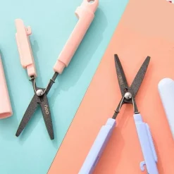 Mini-Papierschneider-Schere, faltbar, tragbar, sicheres Schneidewerkzeug