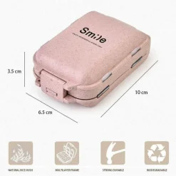 Mini-Pillen-Organizer-Set für unterwegs – Kompakte Lösung zur Medikamentenaufbewahrung