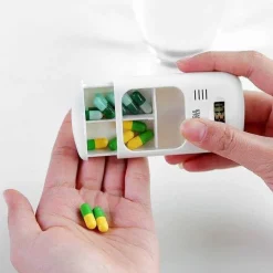 Mini-Pillen-Organizer-Timer – Medikamenten-Erinnerungsbox