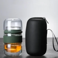 Mini-Reiseteekanne – Hitzebeständige Teekanne für die Tasche