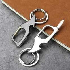 Mini-Schlüsselanhänger-Flaschenöffnermesser - Faltbares Werkzeug