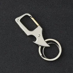 Mini-Schlüsselanhänger-Flaschenöffnermesser - Faltbares Werkzeug