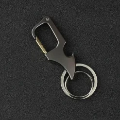 Mini-Schlüsselanhänger-Flaschenöffnermesser - Faltbares Werkzeug