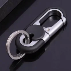 Mini-Schlüsselanhänger-Organizer aus Edelstahl – kompaktes Reisezubehör