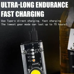 Mini-Schlüsselanhänger-Taschenlampe – leuchtendes Notlicht