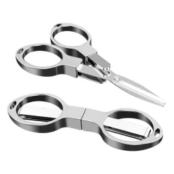 Mini-Schlüsselanhänger-Werkzeug aus rostfreiem Edelstahl – tragbares Scheren-Gadget