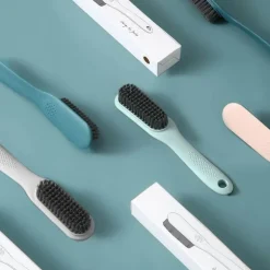 Mini-Schuhbürste mit langem Griff – einfaches Reinigungswerkzeug