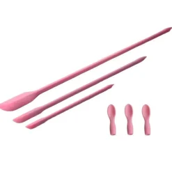 Mini-Silikonspatel-Set – Doppelseitiger Sahne- und Marmeladenschaber