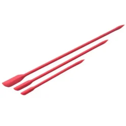 Mini-Silikonspatel-Set – Doppelseitiger Sahne- und Marmeladenschaber