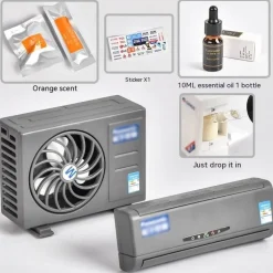 Mini-Solar-Autodiffusor – Umweltfreundlicher Aromatherapie-Lufterfrischer