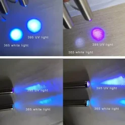 Mini-Taschenlampe aus Edelstahl – tragbares LED-Licht