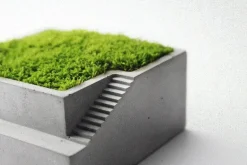 Mini-Treppen-Blumentopfform – Kreativer Pflanzenhalter