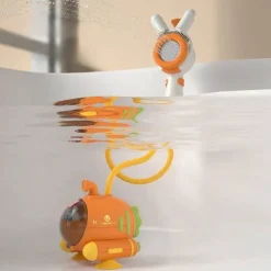 Mini-U-Boot-Babybadewannen-Duschkopf-Set – süßes Badezubehör