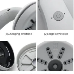 Mini-USB-Staubsauger - Tragbar für Zuhause und Auto