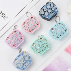 Mini-Whac-a-Mole-Schlüsselanhänger-Spielzeug – lustiges Taschenspiel