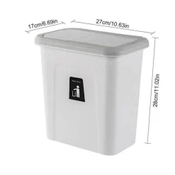 Mülleimer mit Push-Top – leicht zu öffnender Abfalleimer