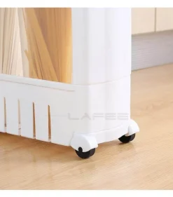 Mobiles Lagerregal mit Rädern – Kompakter Roll-Organizer