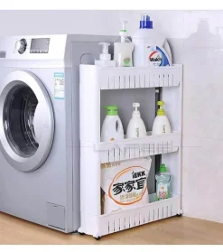 Mobiles Lagerregal mit Rädern – Kompakter Roll-Organizer