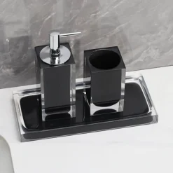 Modern Bathroom Accessories Set - Elegant Home Decor