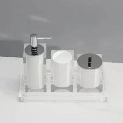 Modern Bathroom Accessories Set - Elegant Home Decor