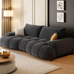 Modern Chic Sofa - Émilie Upholstered Couch
