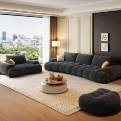 Modern Chic Sofa - Émilie Upholstered Couch