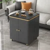 Modern Coffee Table - Double-Sided with Smart Storage