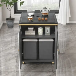 Modern Coffee Table - Double-Sided with Smart Storage