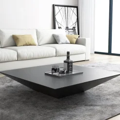 Modern Coffee Table - Elegant Pyramid Design