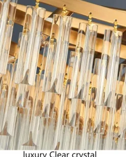 Modern Crystal Chandelier - Dreamy Boat Design Lamp