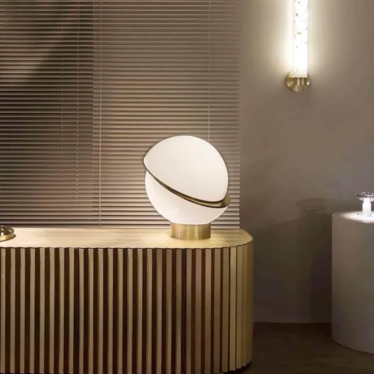 Modern Decorative Lamp - Golden Slice Lighting