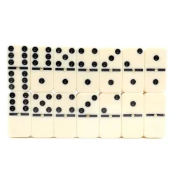 Modern Dominoes Set For Domino Game, Gift For Dad