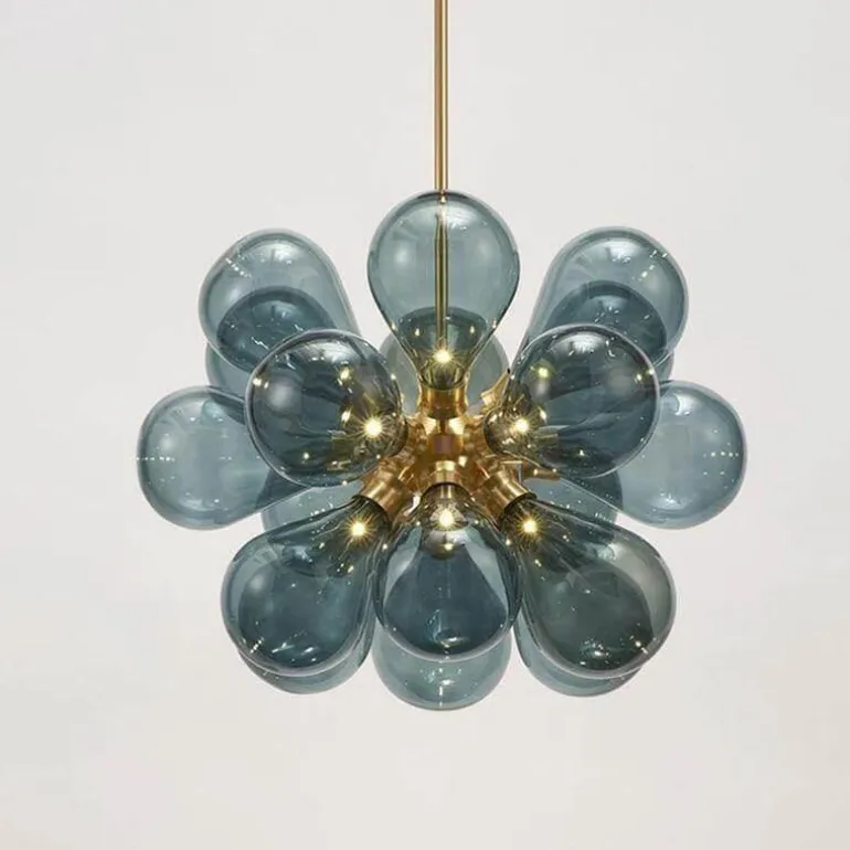 Modern Glass Pendant Lamp - Stylish Bubbly Lighting