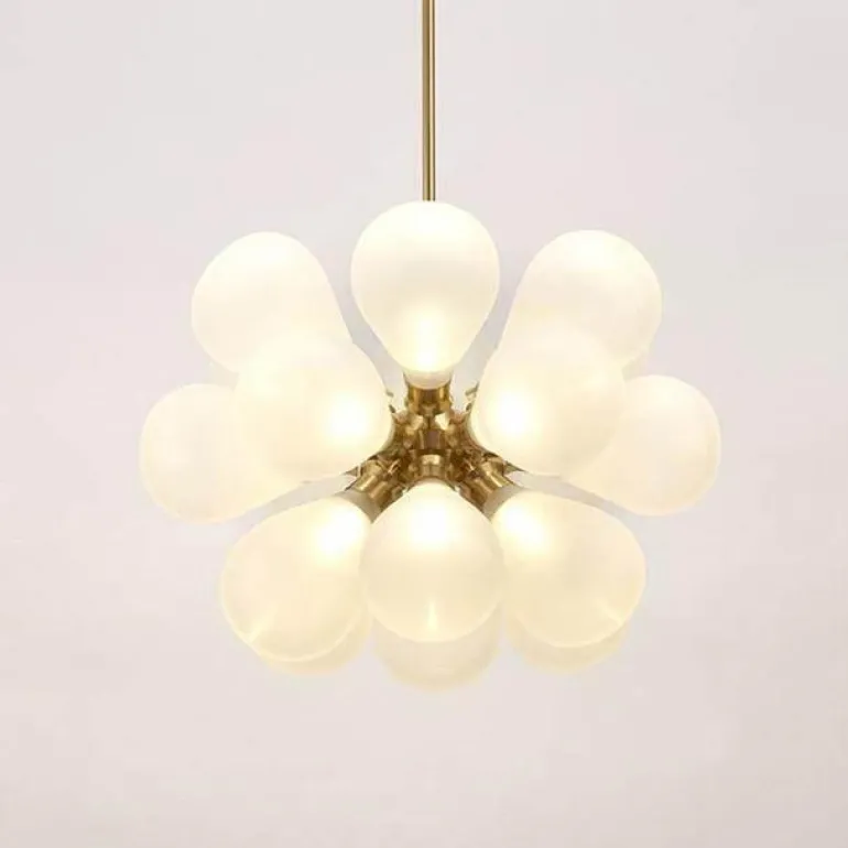 Modern Glass Pendant Lamp - Stylish Bubbly Lighting