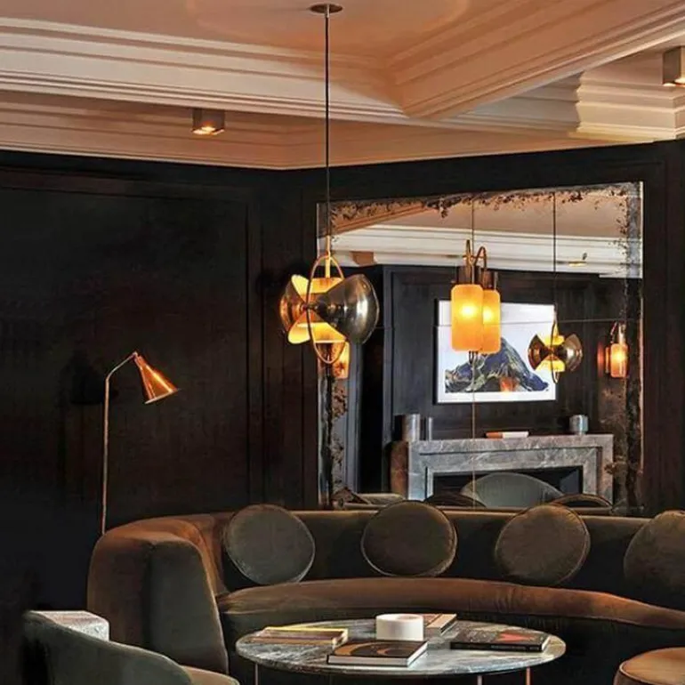 Modern Iron Ball Chandelier - Nordic Lighting Fixture