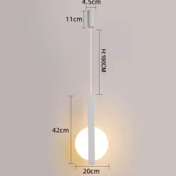 Modern LED Half Sun Chandelier - Contemporary Lighting Fixture